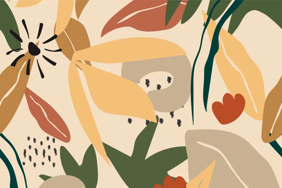 Abstrakter Hintergrund Boho Design