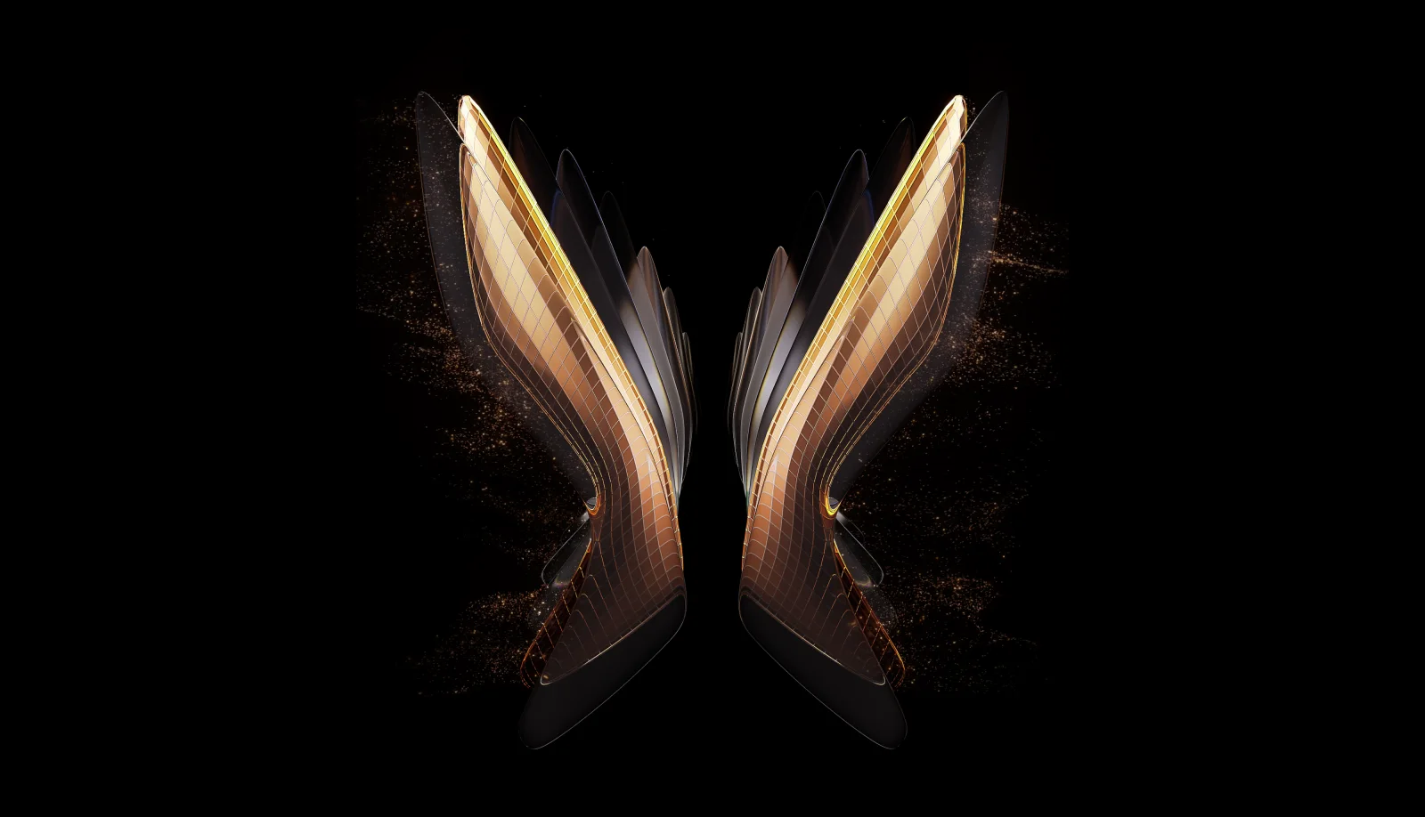 Abstrakter Hintergrund Fold phone