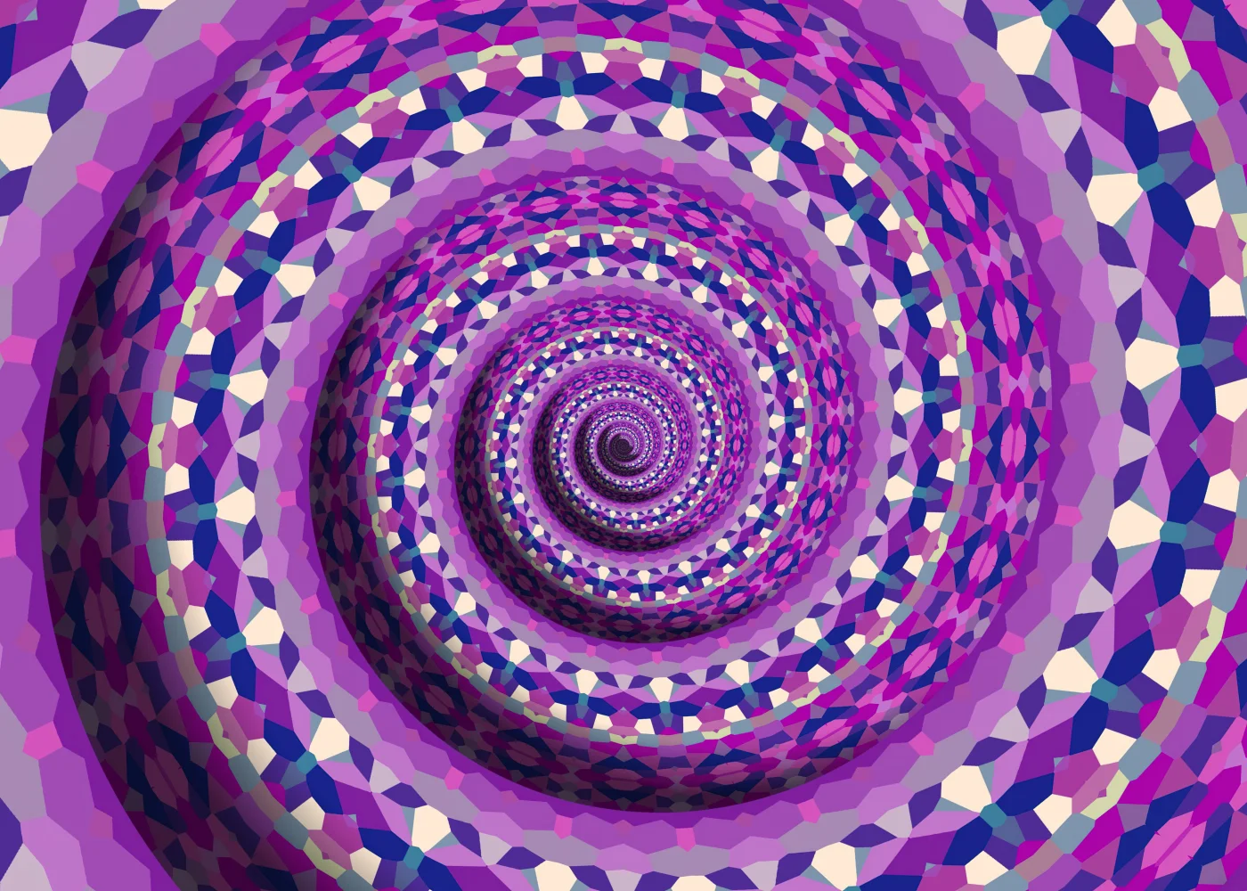 Abstrakter Hintergrund Spirale Mandala