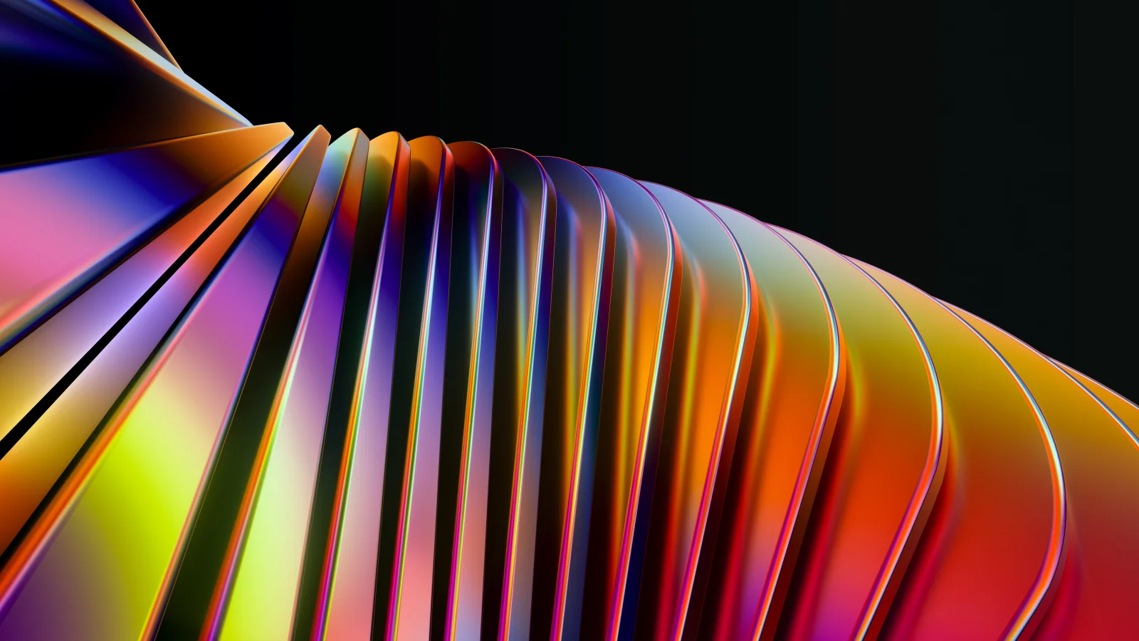Abstraktes Design 3D Rendering