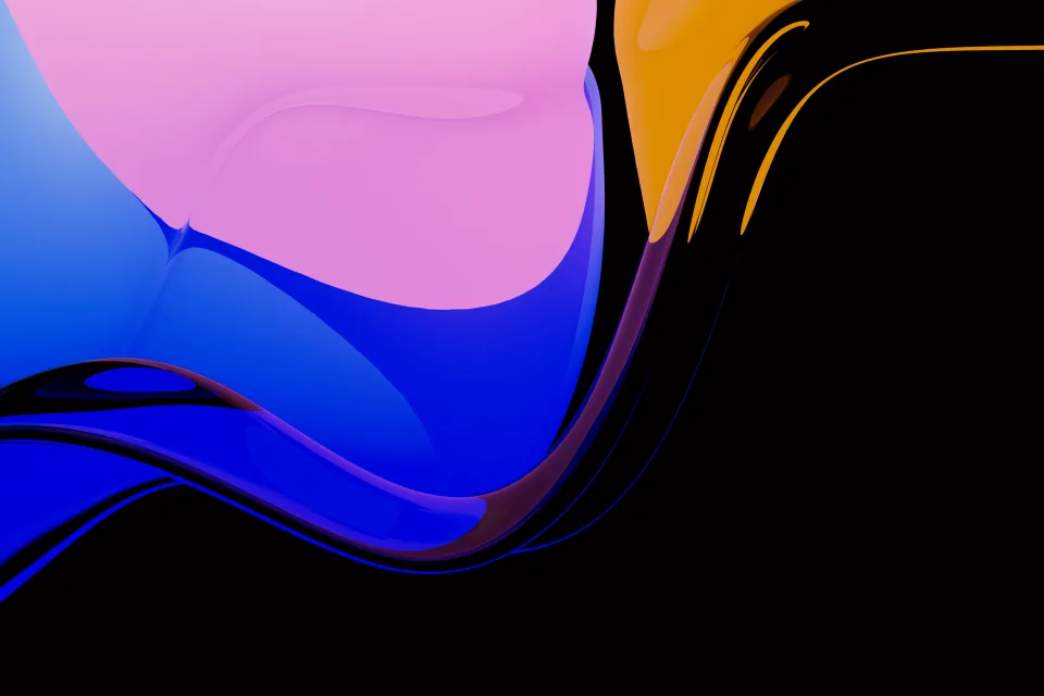Abstraktes Glas AMOLED Hintergrund