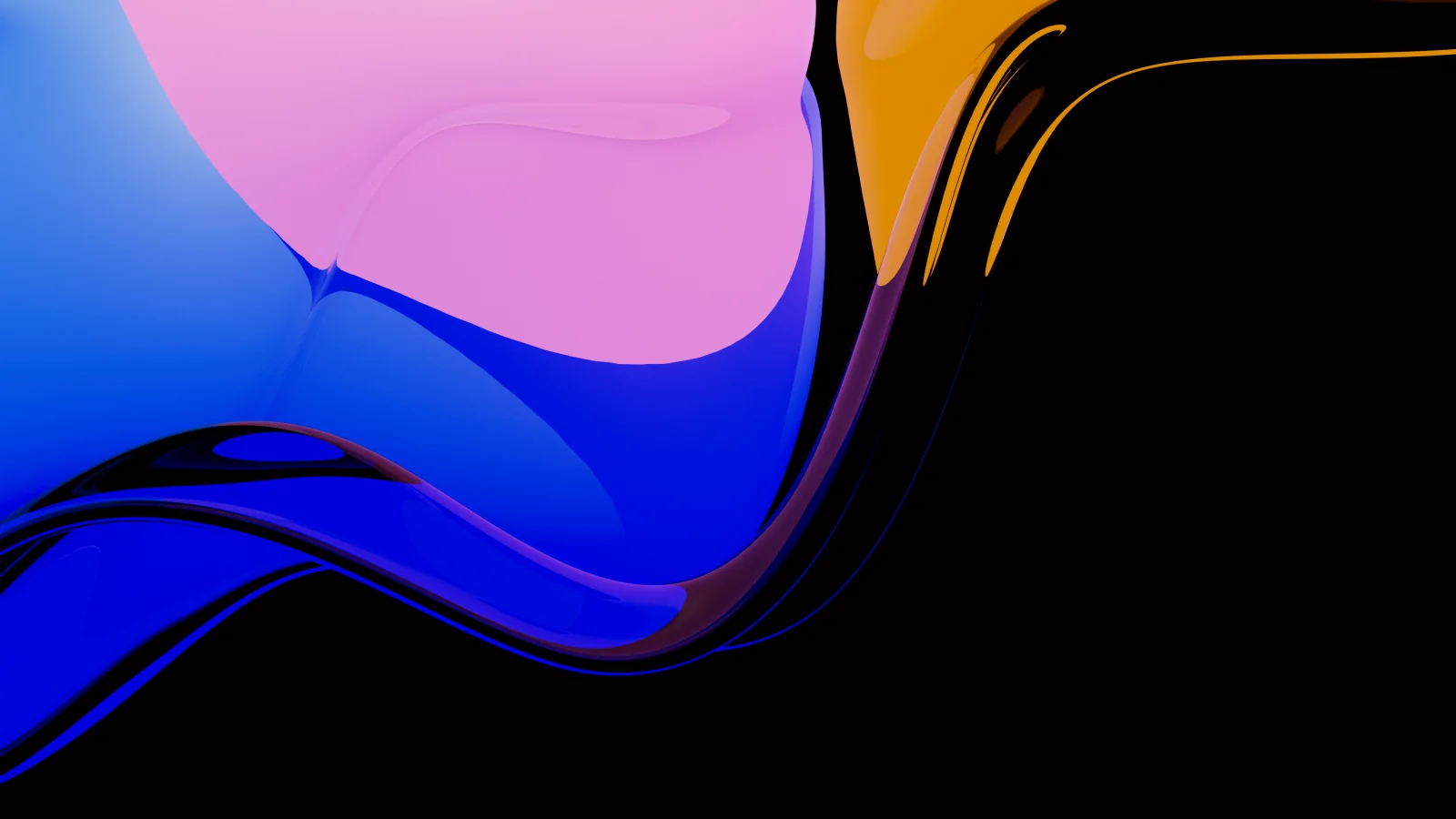 Abstraktes Glas AMOLED Hintergrund