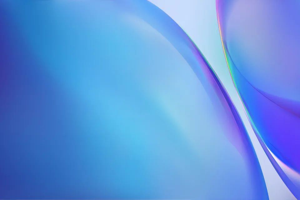 Android 10 blauer Farbverlauf