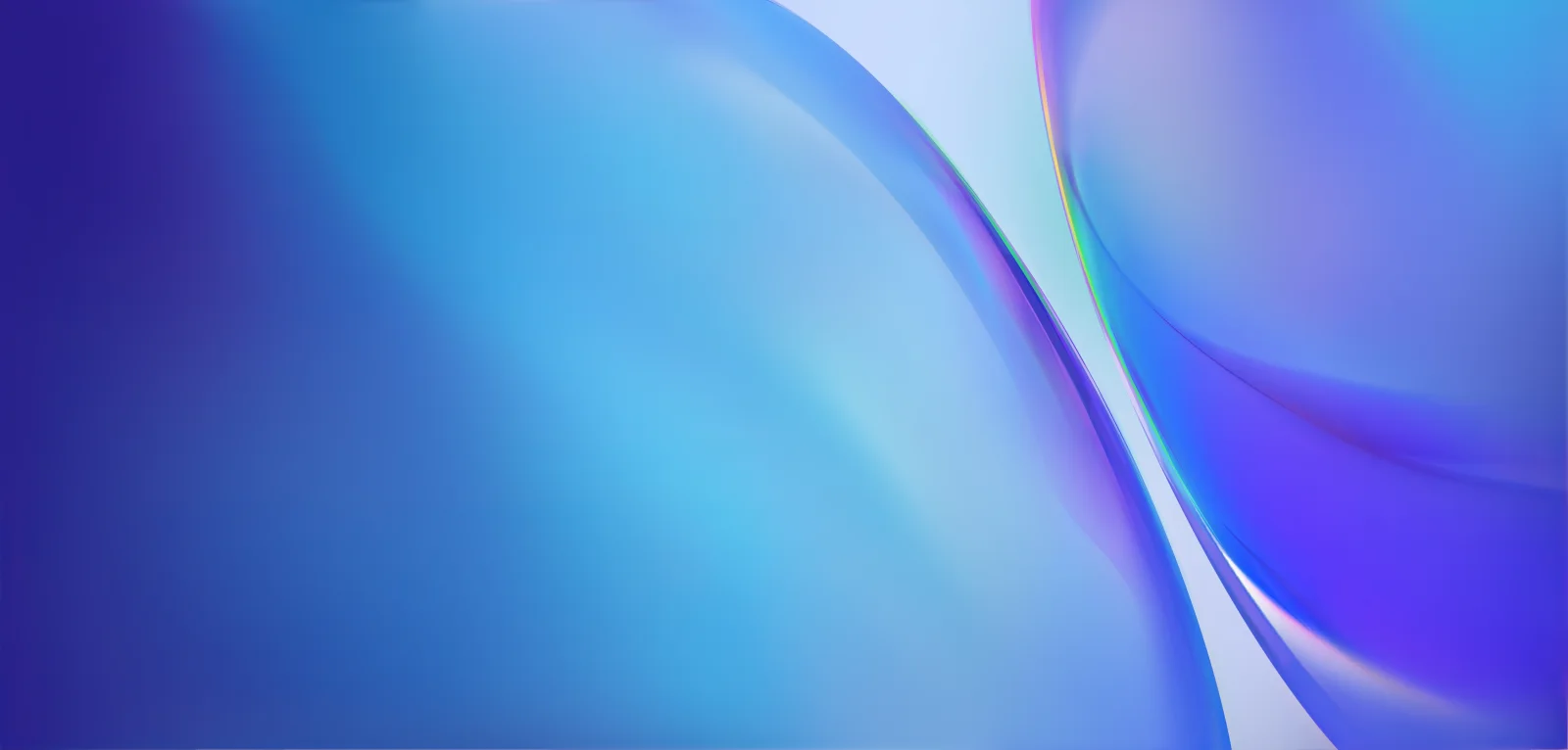 Android 10 blauer Farbverlauf