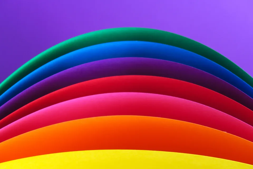 Artwork Regenbogen Farben
