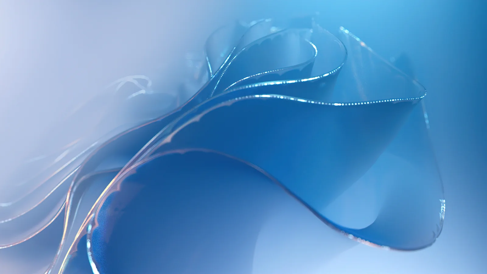 Blau ästhetisch abstrakt Windows 11