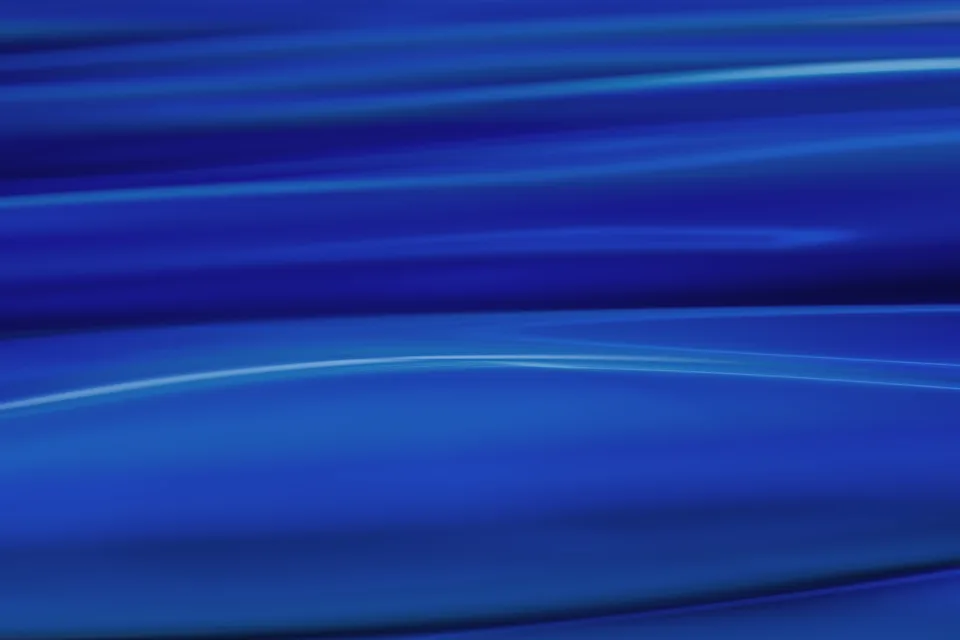 Blaue Abstraktion Cosmos