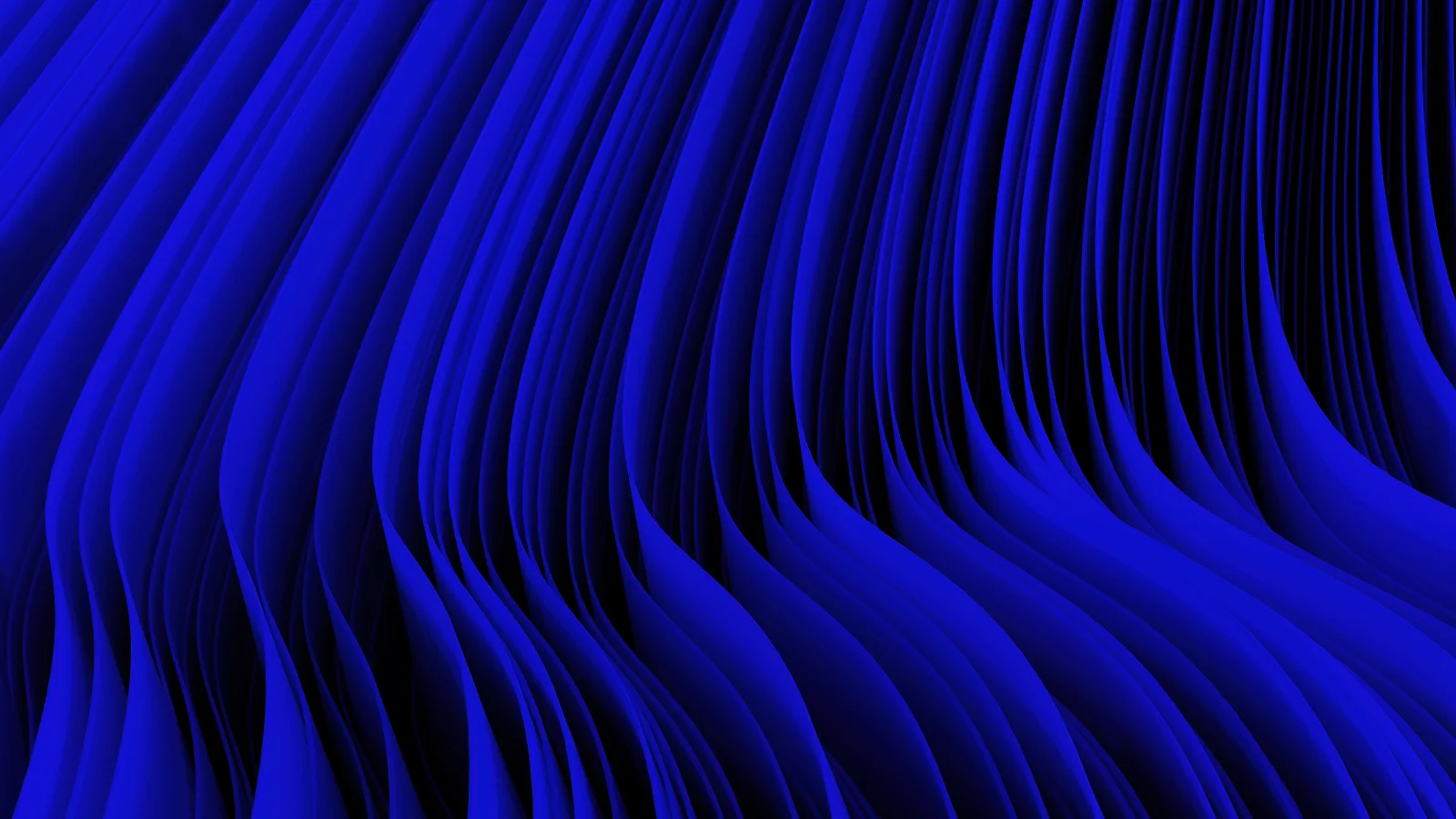 Blaue Abstraktion Layers