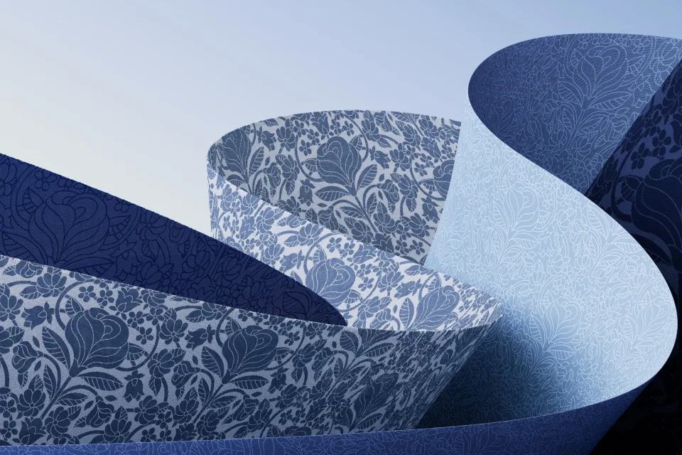 Blaue Abstraktion Surface Pro 9