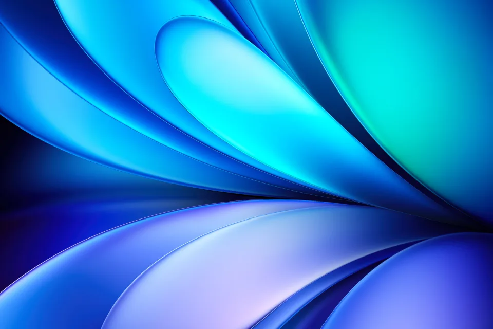 Blaue Abstraktion Vivo Pad