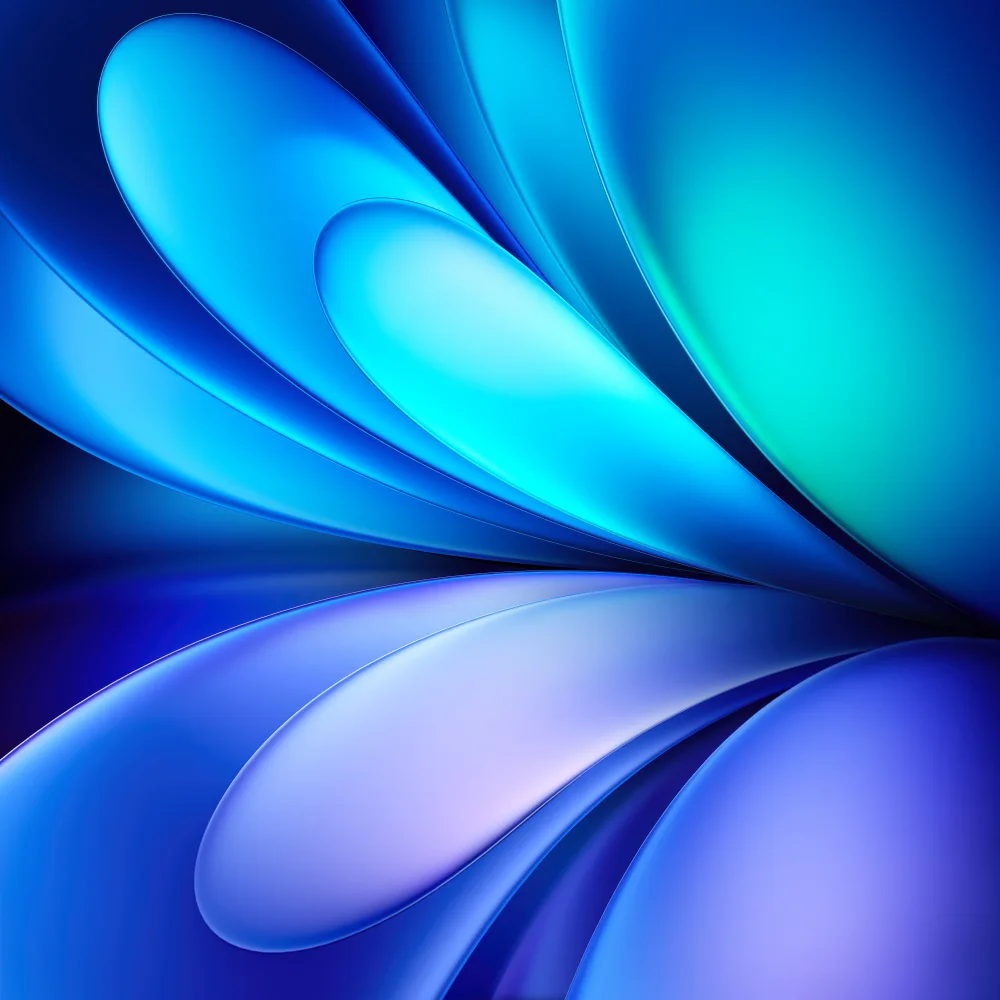Blaue Abstraktion Vivo Pad