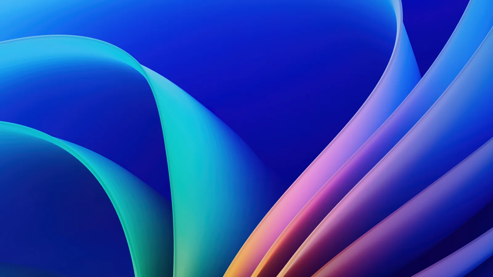Blaue Abstraktion Windows 11