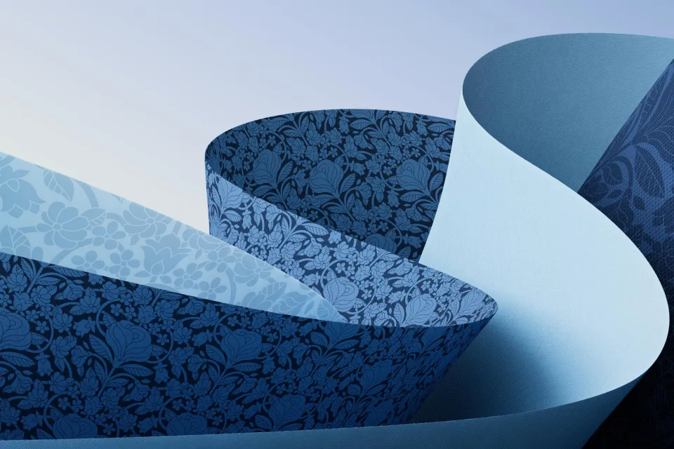Blaue Abstraktion abstrakter Hintergrund