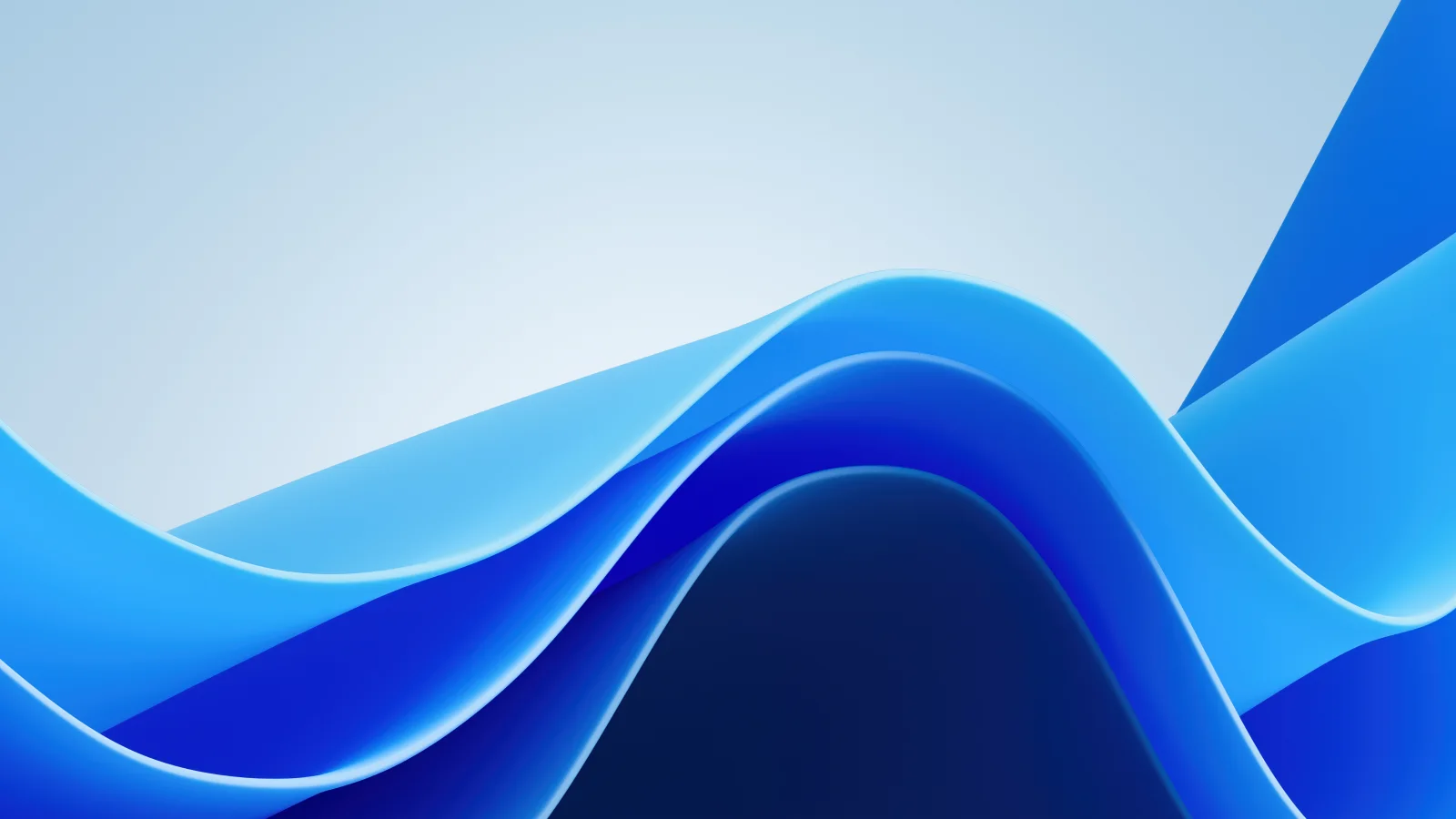 Blaue Wellen für Windows 11