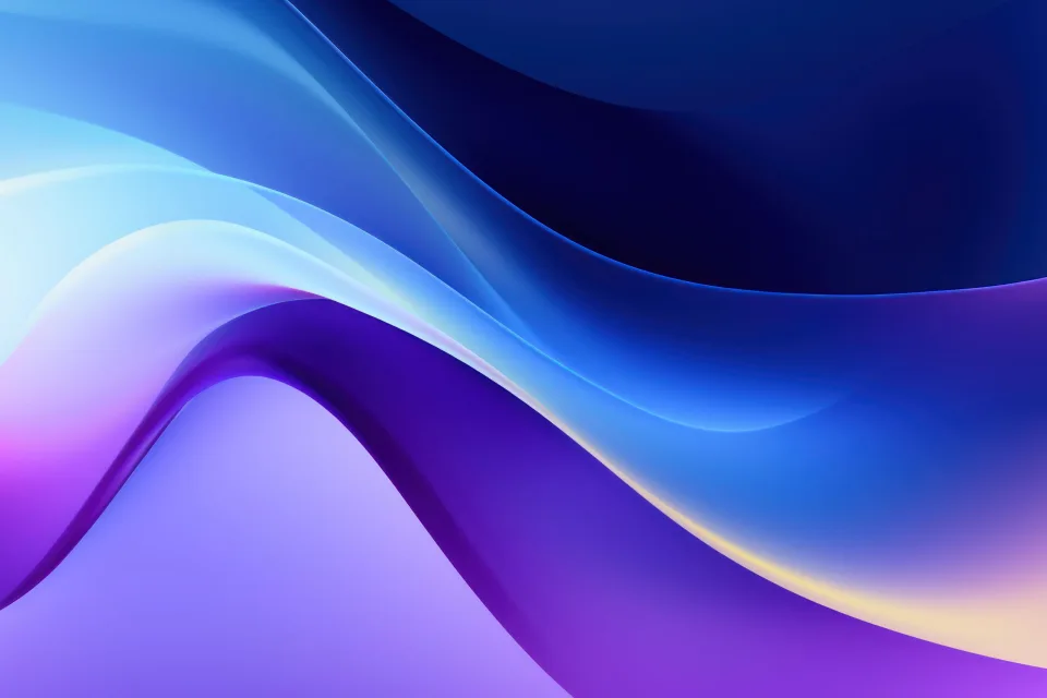 Blaue abstrakte Wellen