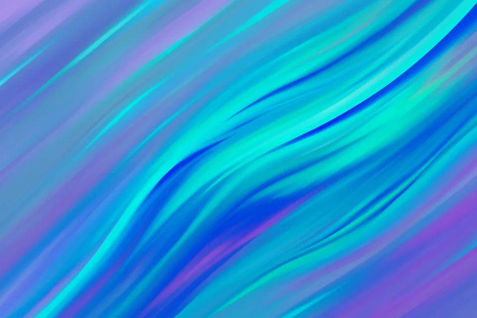 Blauer Farbverlauf Fluss