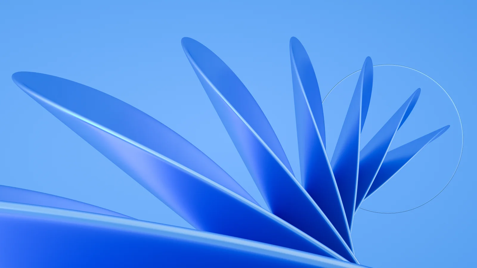 Blauer Hintergrund Glas