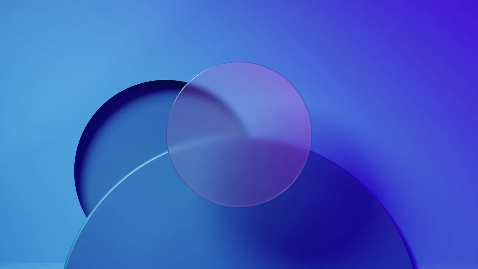 Blauer Hintergrund Kreise