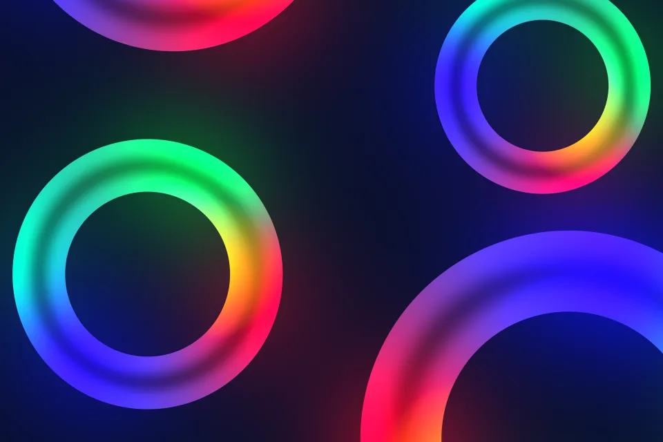 Kreise bunt