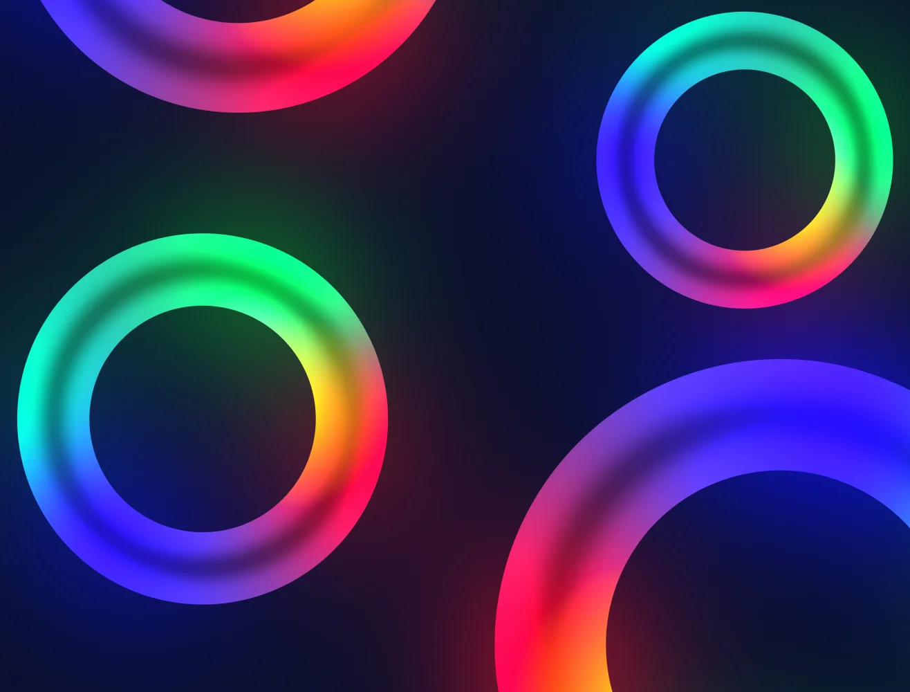 Kreise bunt