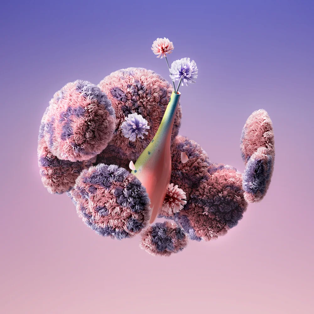 Ästhetische 3D Grafik
