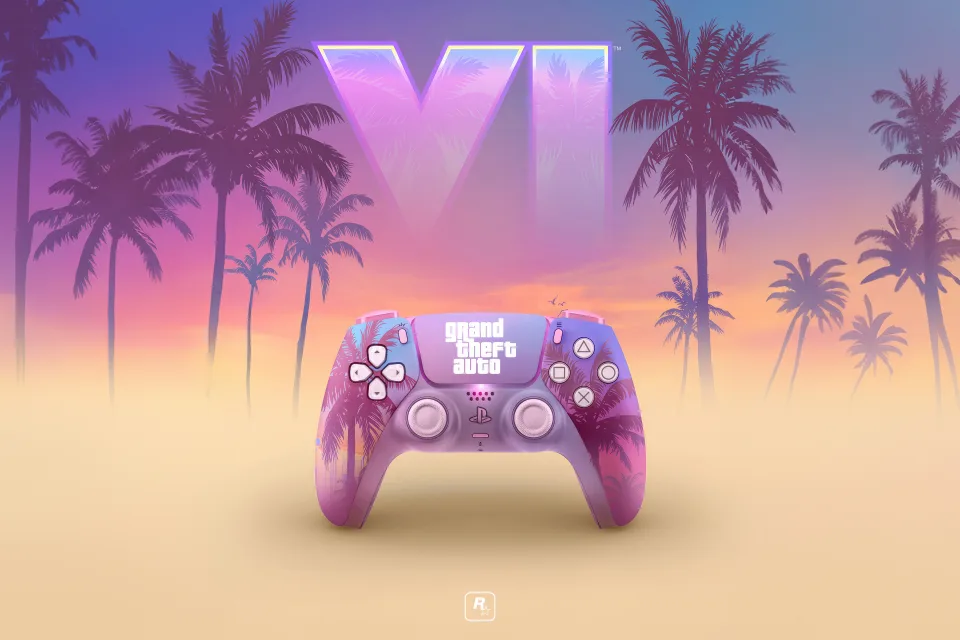 GTA 6 DualSense Wireless Controller