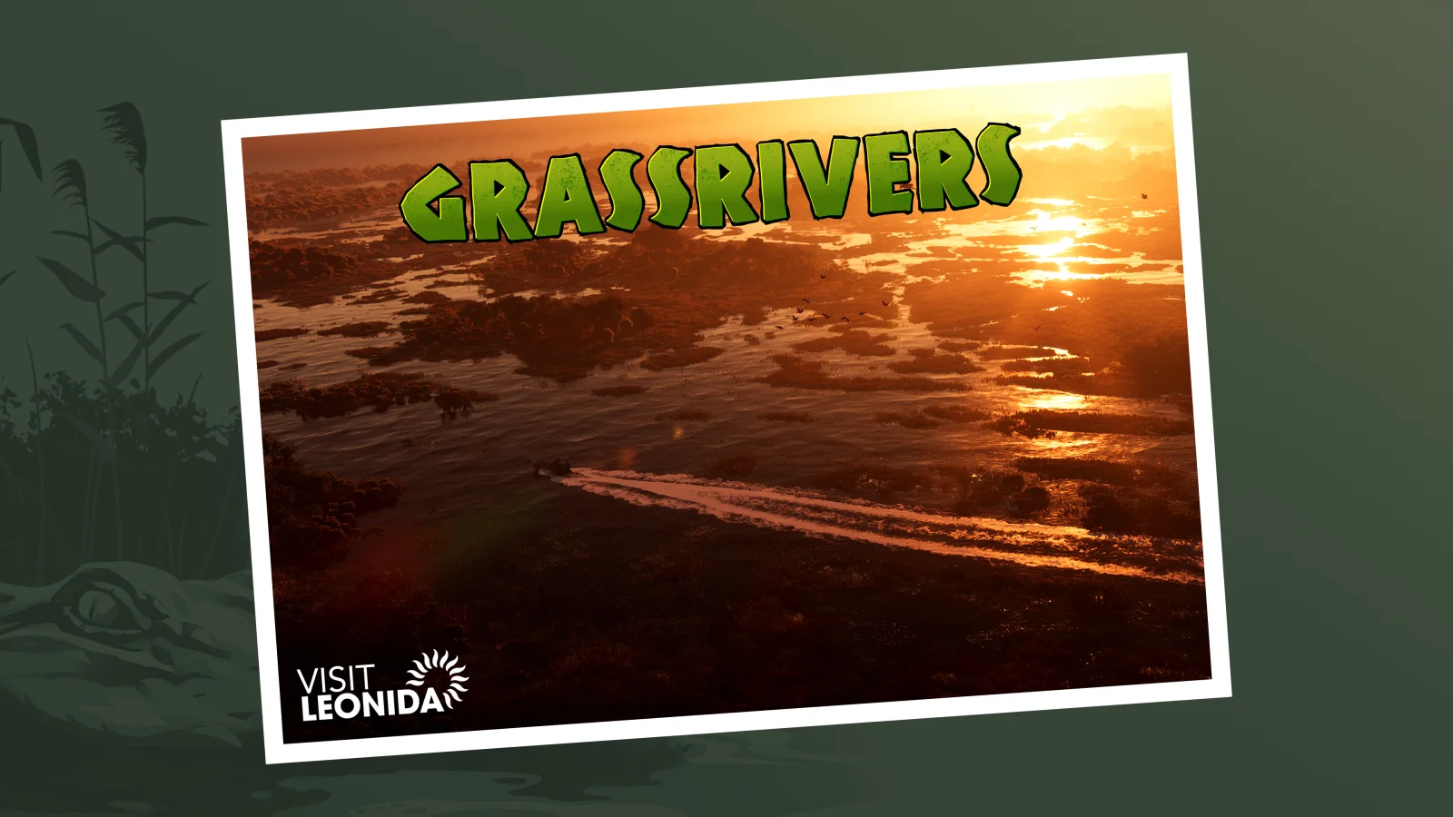 Grassrivers Postkarte