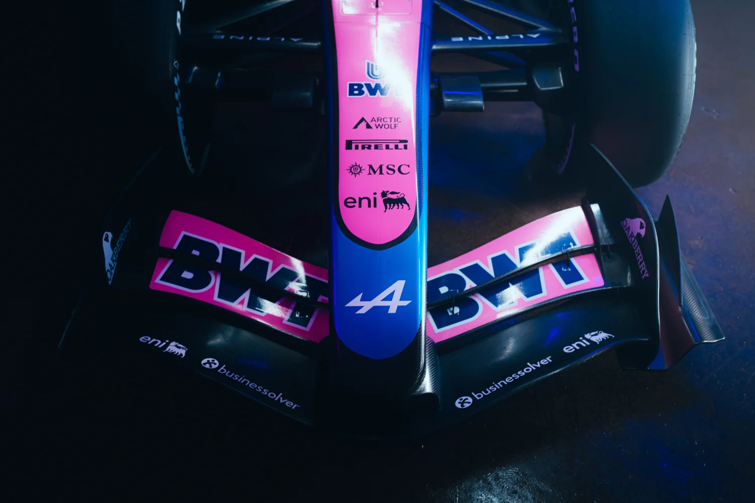 Alpine A526 F1 Front Wing — 8K Ultra HD Wallpaper