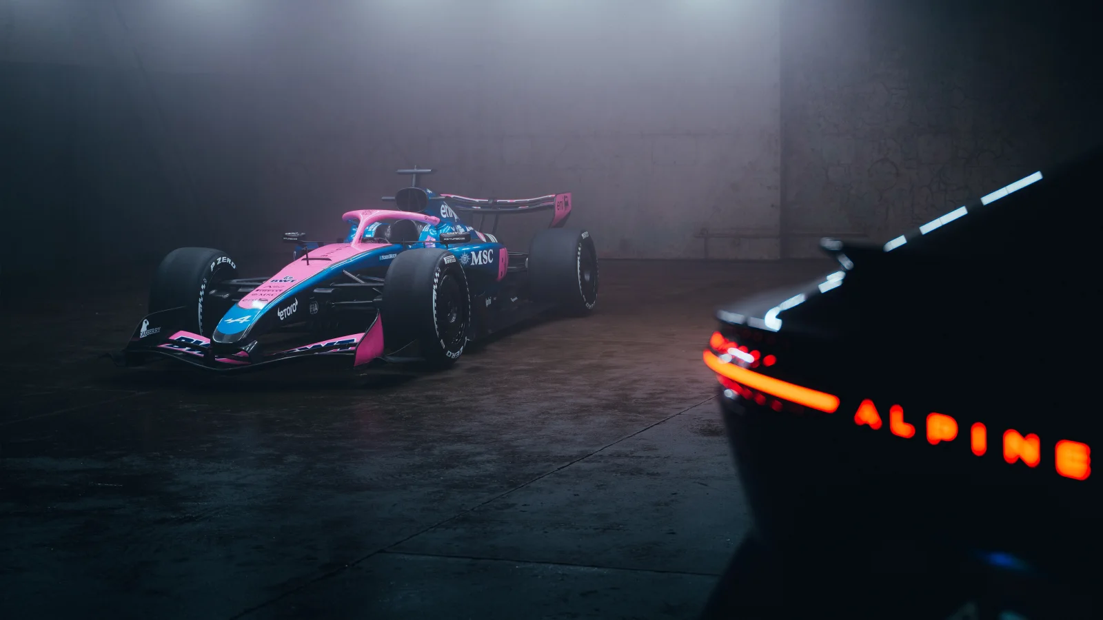 Alpine F1 Team — 4K Ultra HD Neon Racer Wallpaper