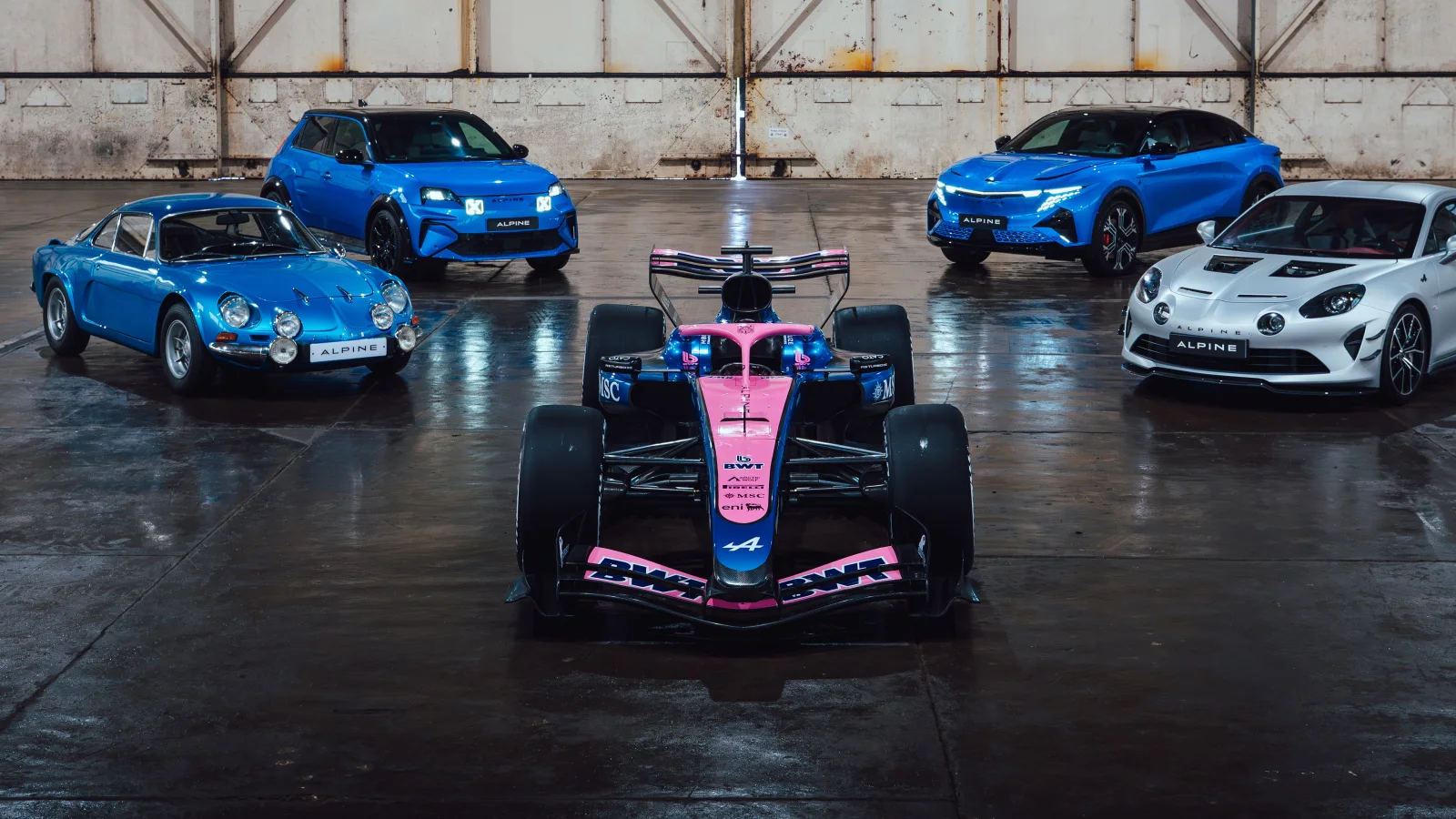 Alpine F1 Team — 4K Ultra HD Wallpaper Race Car & Alpine Road Lineup