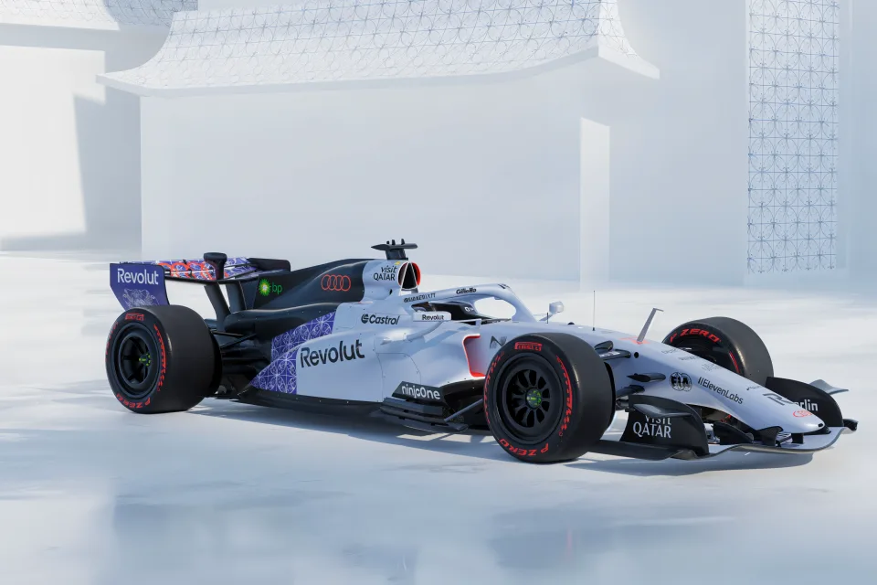 Audi R26 F1 4K Frostline