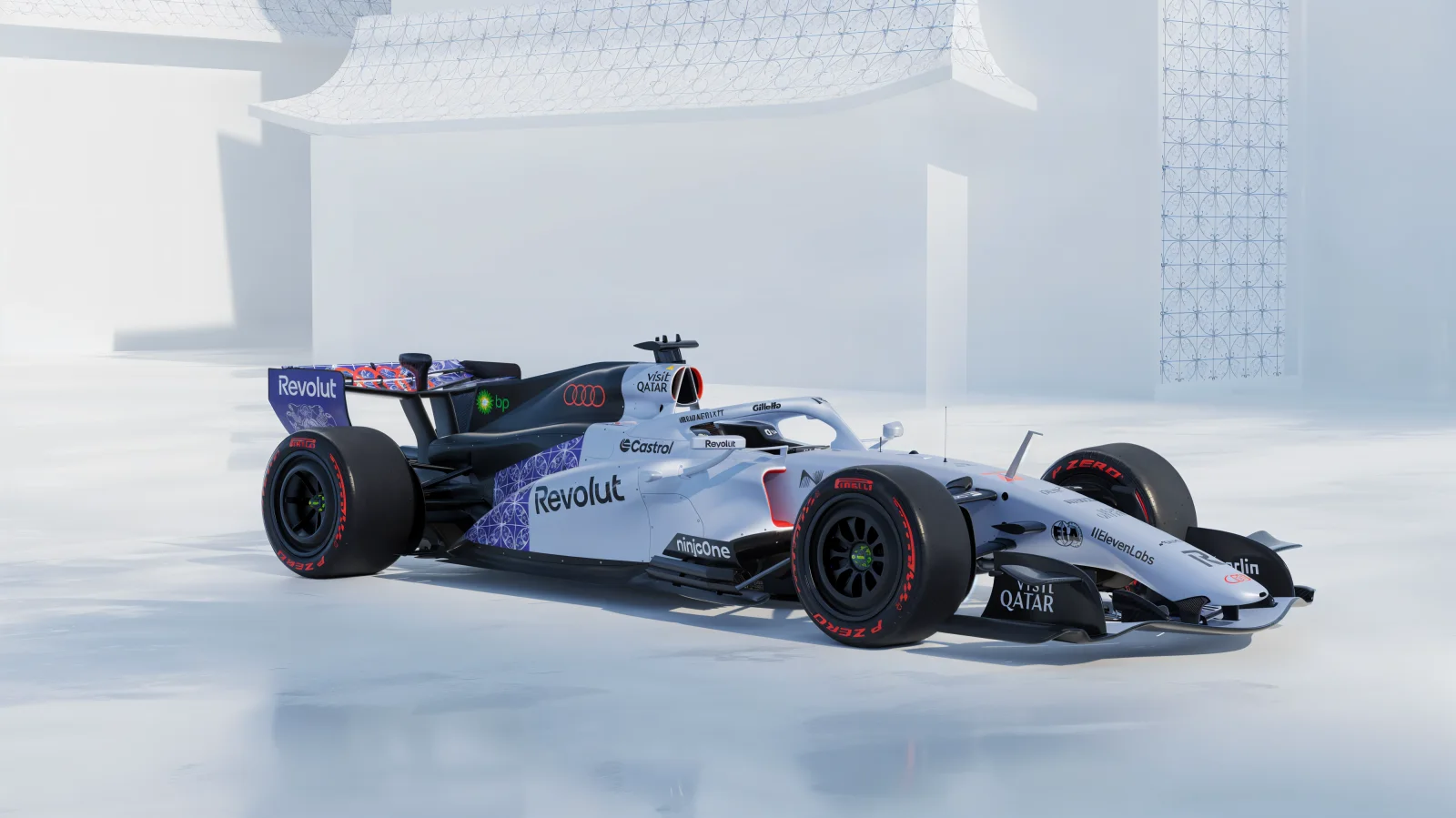 Audi R26 F1 4K Frostline