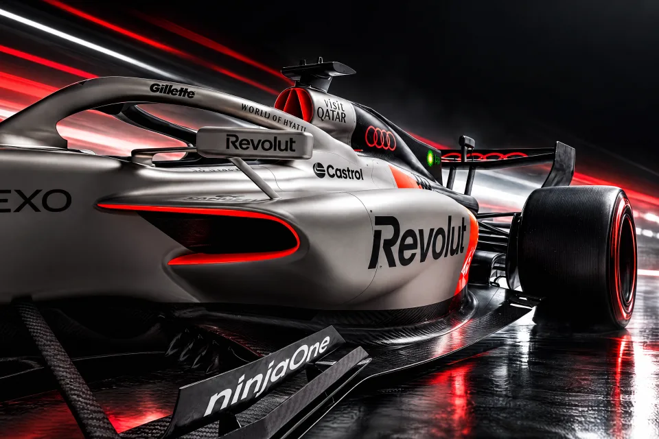 Audi R26 F1 Race Car — 4K Ultra HD Wallpaper