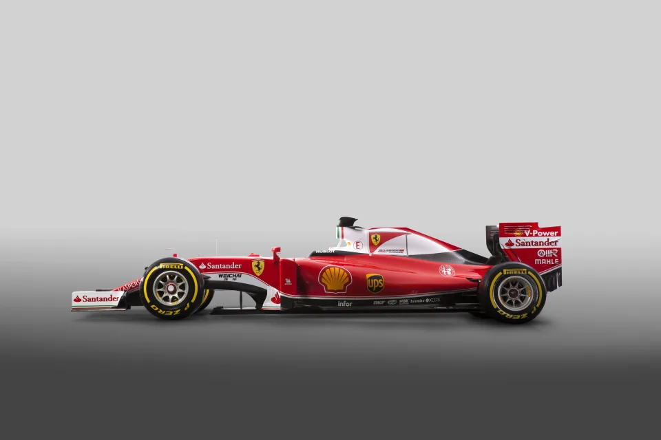 F1 Race Car Vehicle Ferrari SF16 H 4k Ultra HD Wallpaper 2