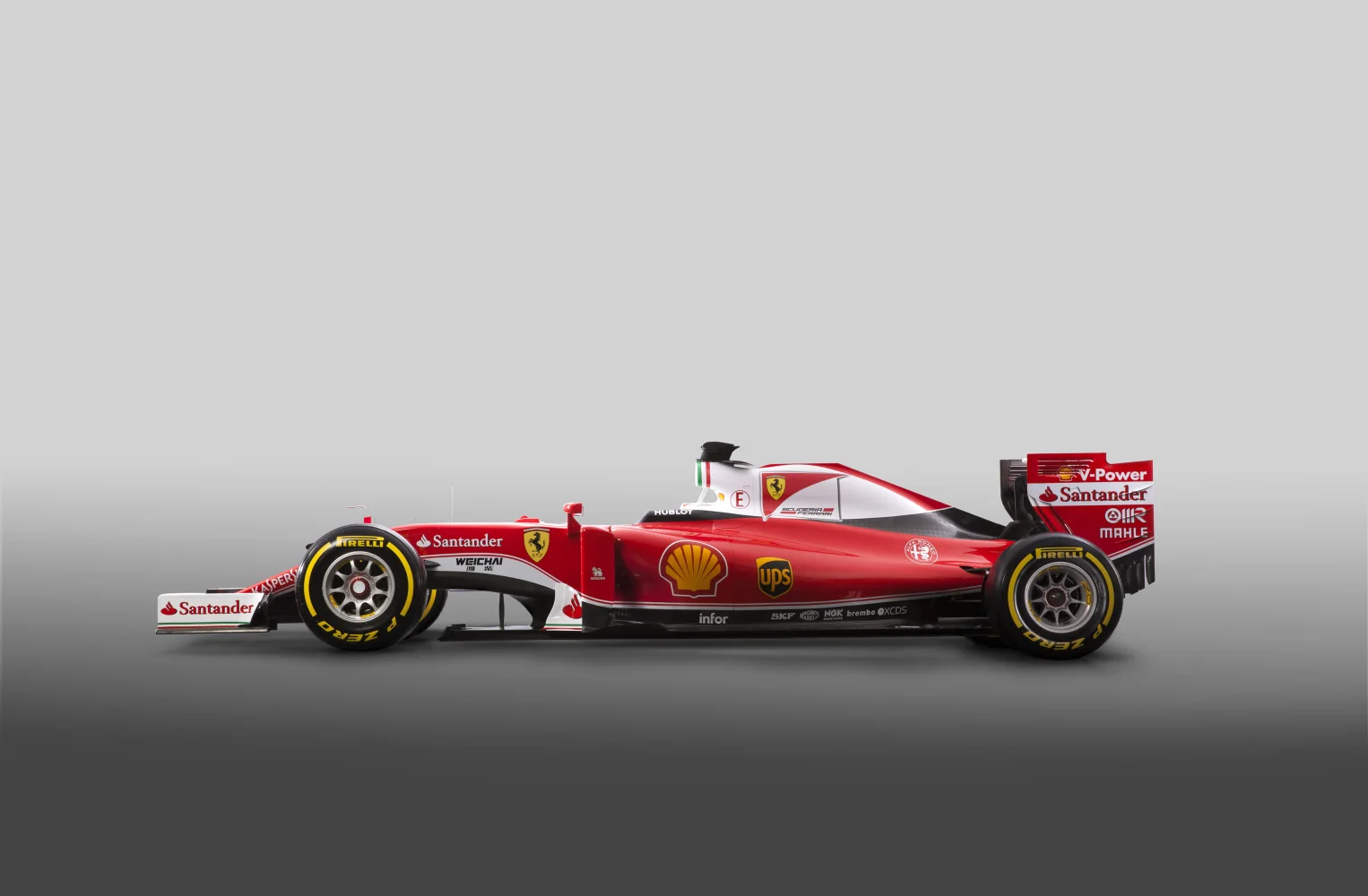 F1 Race Car Vehicle Ferrari SF16 H 4k Ultra HD Wallpaper 2