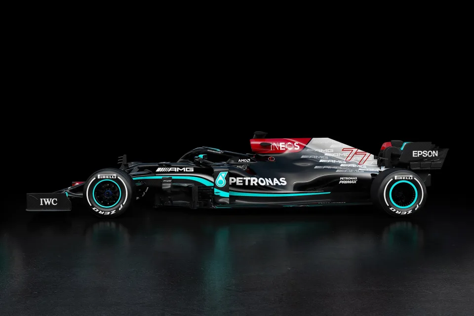 F1 Vehicle Mercedes AMG W12 E Performance 4k Ultra HD Wallpaper 2