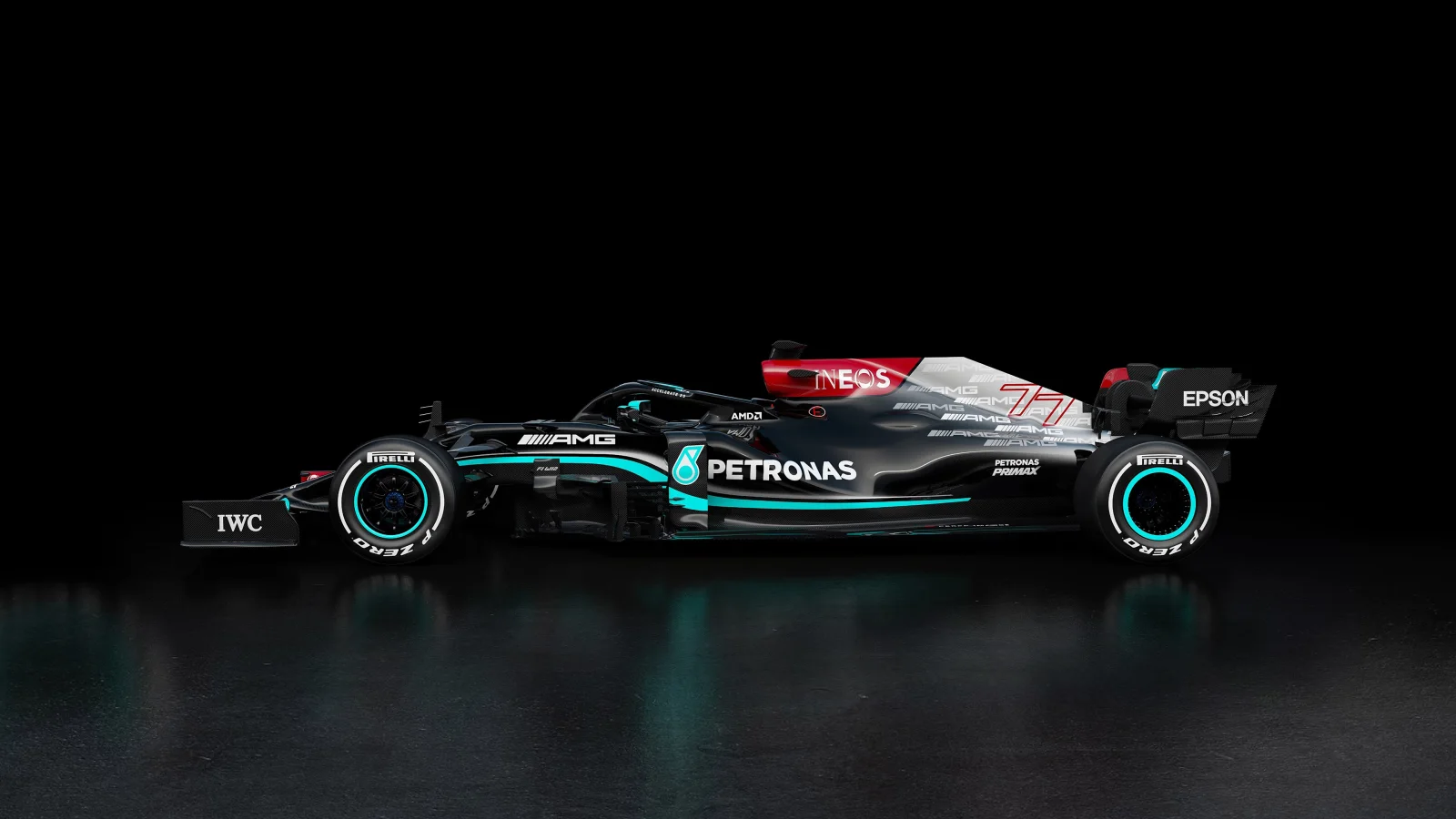 F1 Vehicle Mercedes AMG W12 E Performance 4k Ultra HD Wallpaper 2