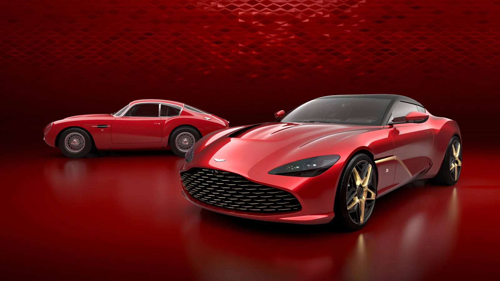 Aston Martin DBS GT Zagato Rot