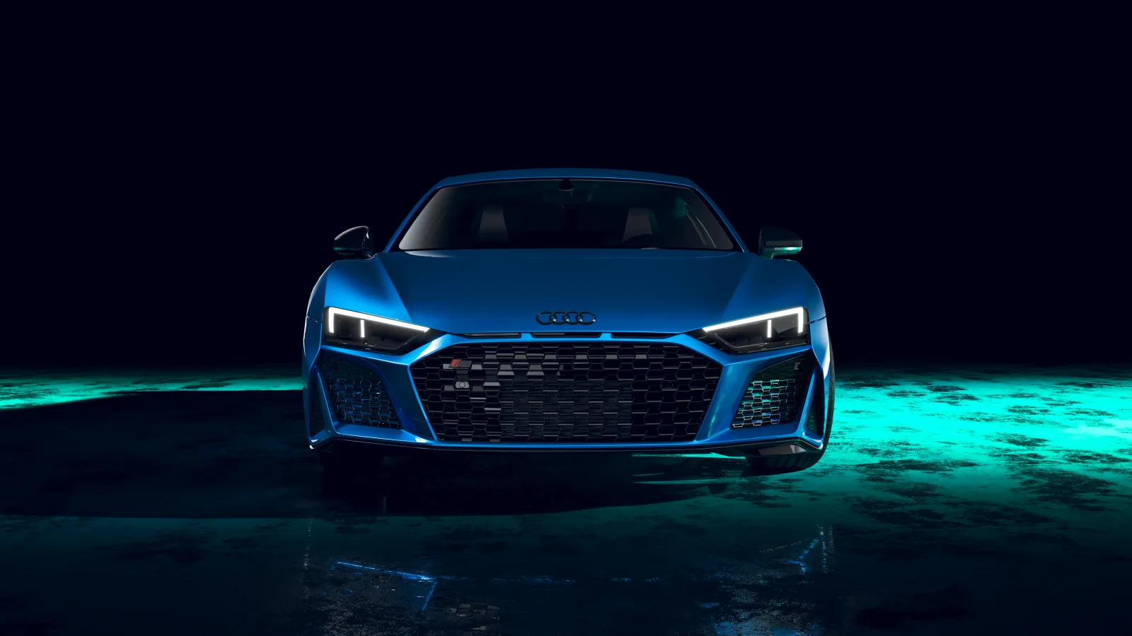 Audi R8 dunkle Ästhetik