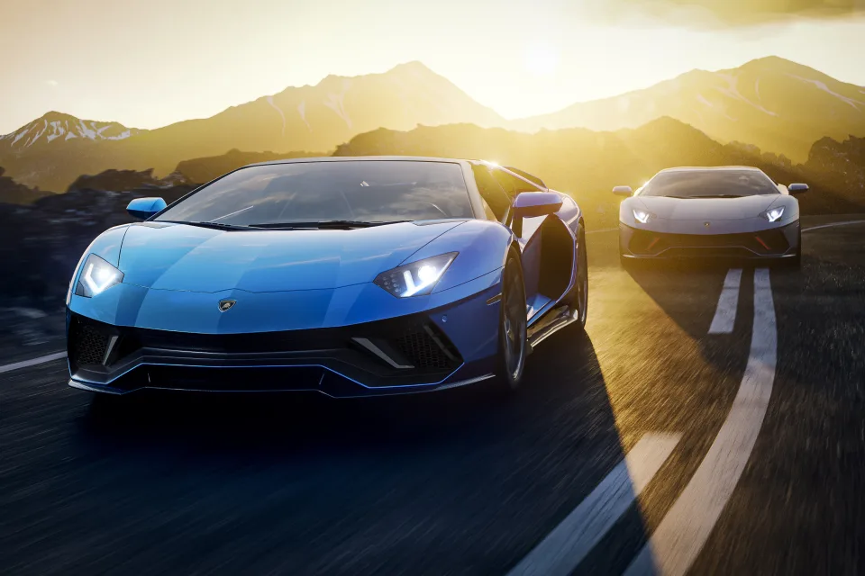 Lamborghini Aventador LP 780 4 Ultimae Racing cars