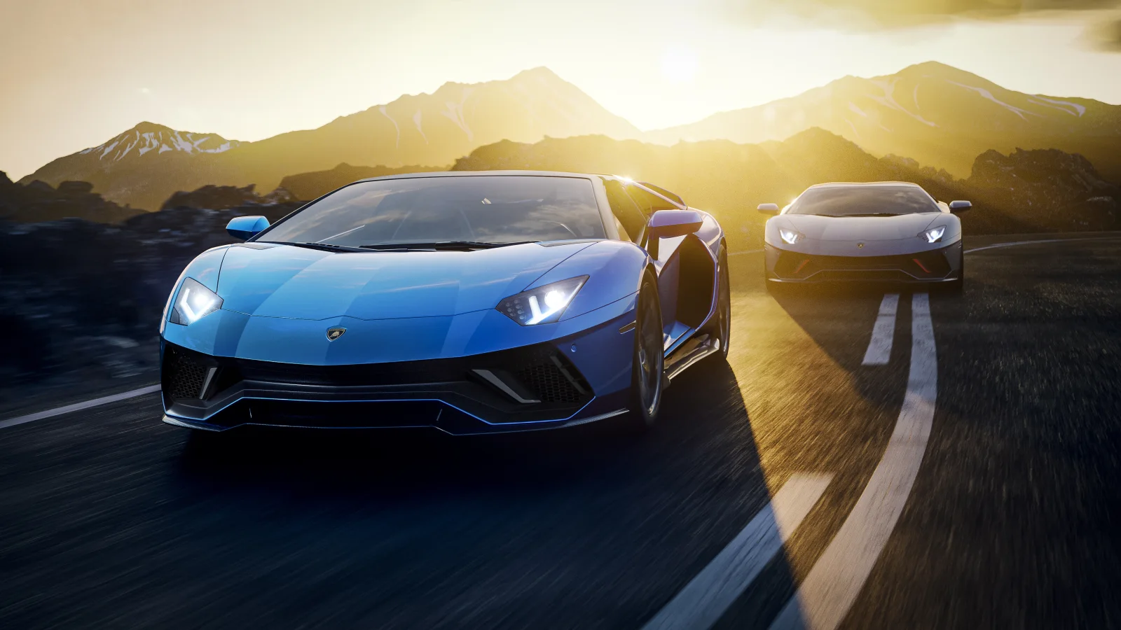 Lamborghini Aventador LP 780 4 Ultimae Racing cars