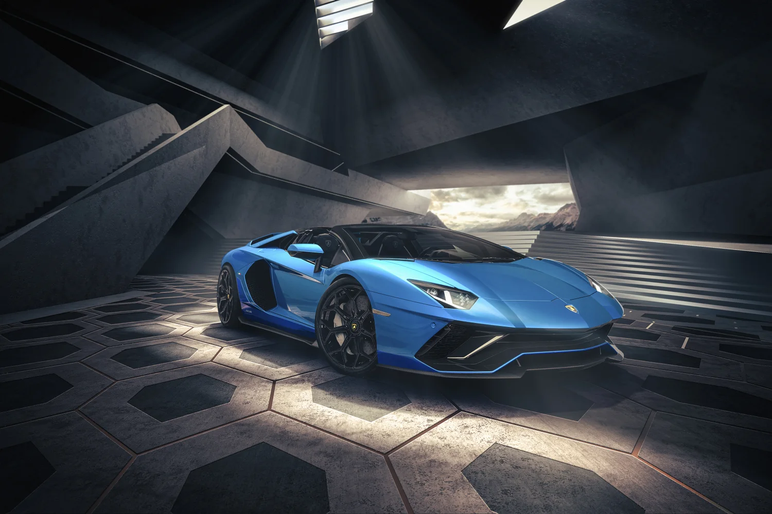 Lamborghini Aventador Ultimae Roadster Supercar