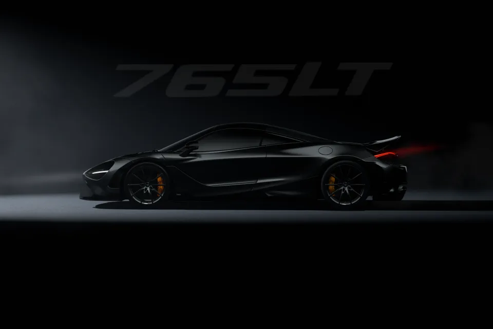 McLaren 765LT Schwarz cars
