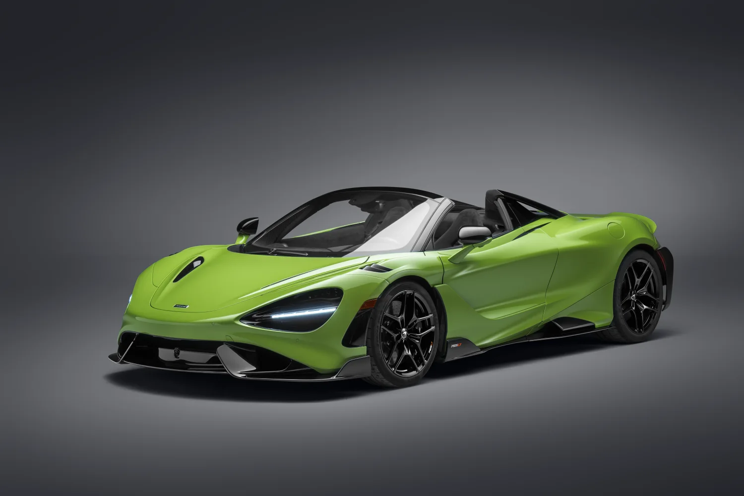McLaren 765LT Spider Grey Hintergrund
