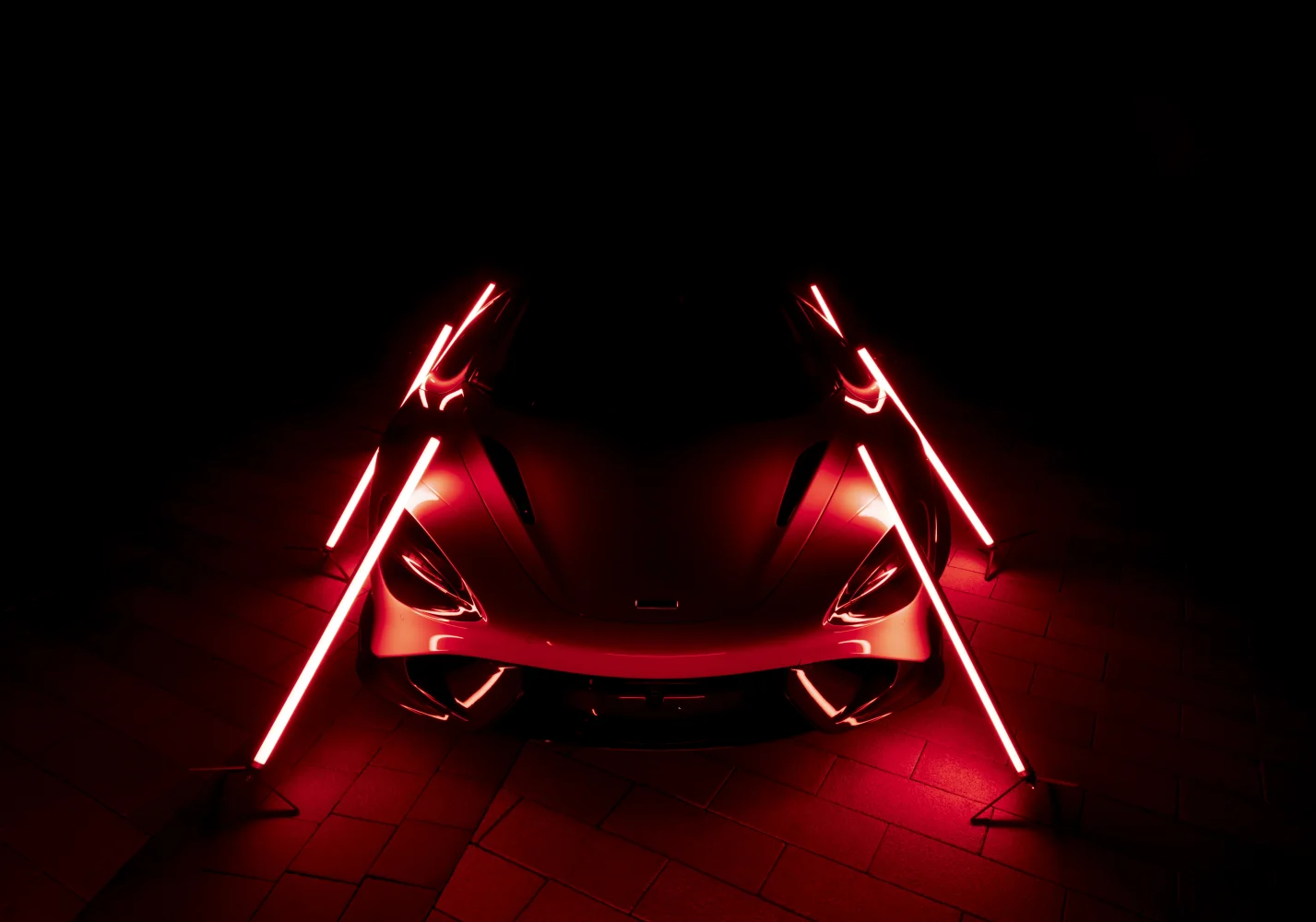 McLaren 765LT dunkle Ästhetik