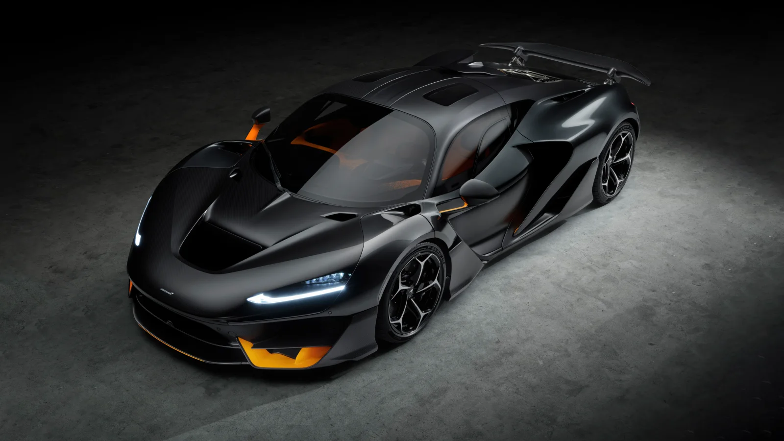 McLaren W1 dunkle Ästhetik