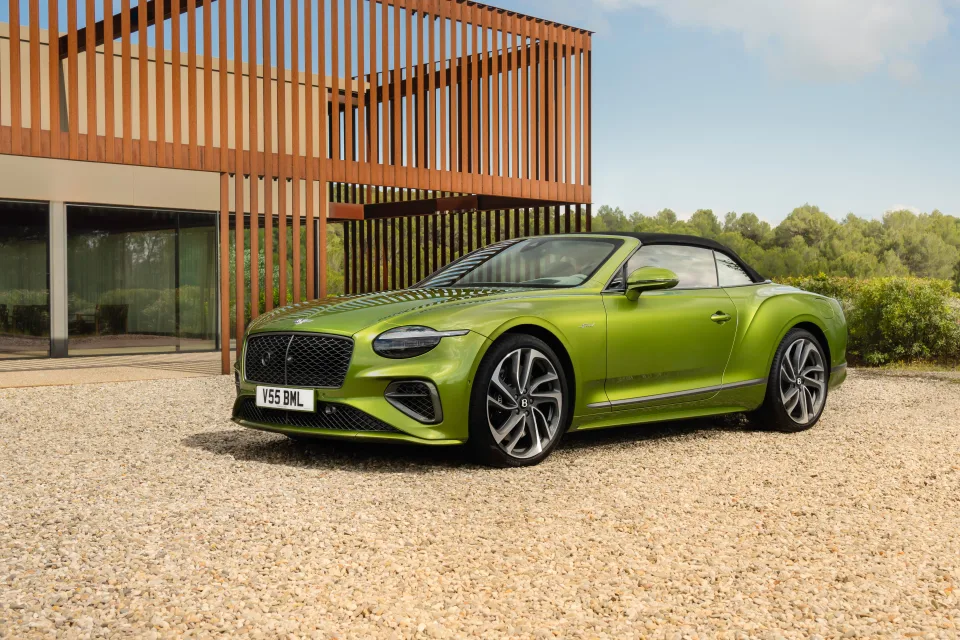 Bentley Continental GT Speed Convertible 2024 Wallpaper 8K