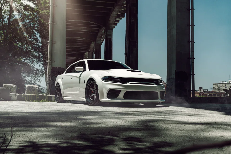 Dodge Challenger SRT Hellcat Widebody White cars