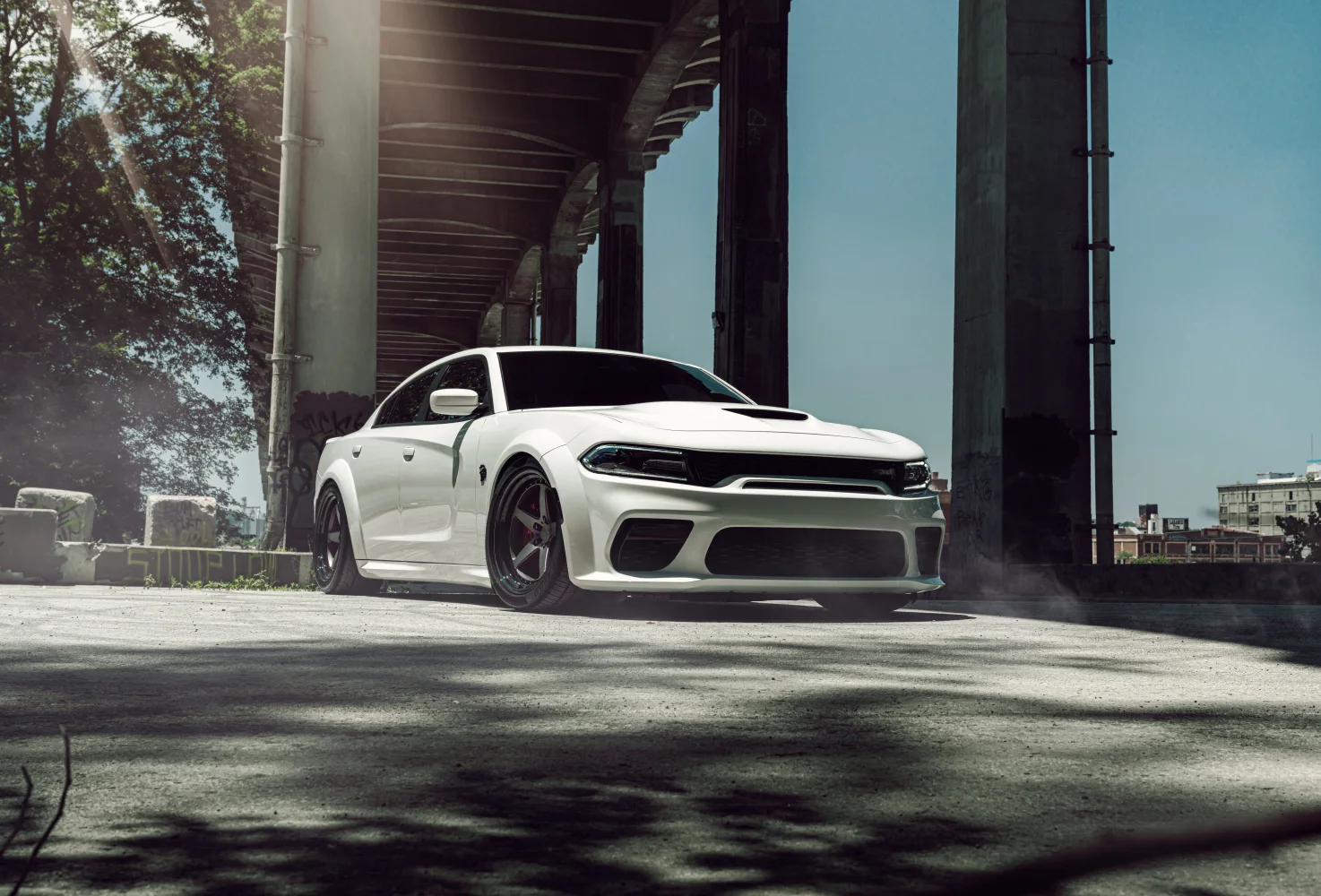 Dodge Challenger SRT Hellcat Widebody White cars