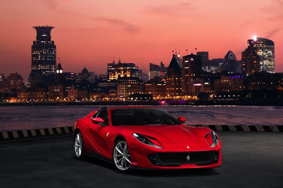 Ferrari 812 GTS Red cars